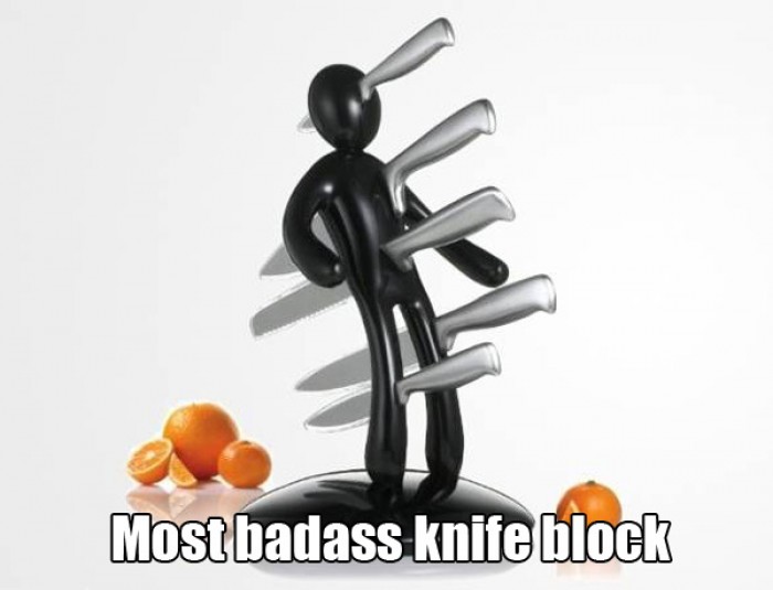 Cool knife block