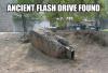 Ancient flash drive found