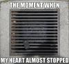 The moment when my heart almost stopped - iPhone on the manhole 