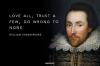 William Shakespeare - Love all, Trust a few, Do wrong to none 